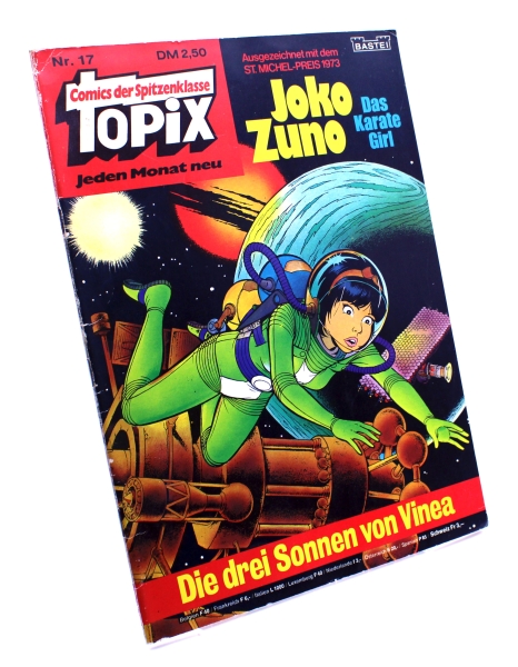 TOPIX - Comics der Spitzenklasse Nr. 17: Joko Zuno - das Karate-Girl von Bastei
